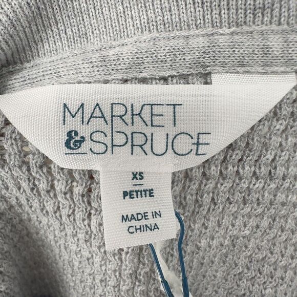 Market & Spruce Boatneck Sweater Stripe Long Sleeve Size X Small Multicolor - Picture 10 of 12